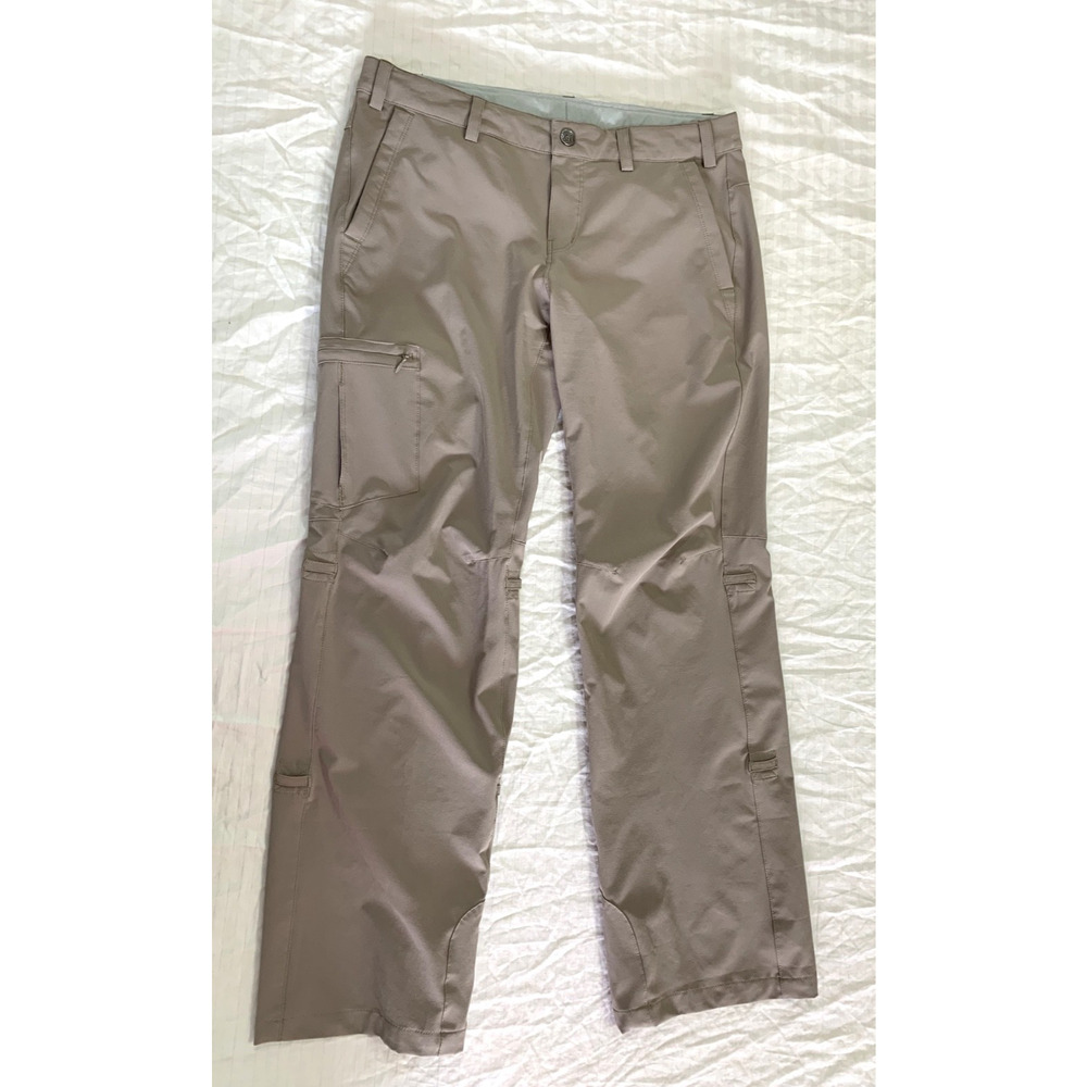 ❄️❄️❄️ REI WOMENS CARGO PANTS CAPRIS ADJ WAIST SIZE 8P ❄️❄️❄️